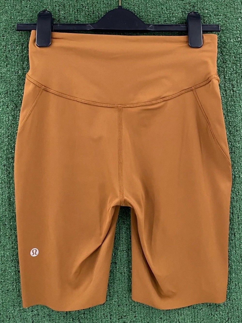 Lululemon Base Pace Biker Shorts Copper Brown Women’s Size 6 - Picture 5 of 6
